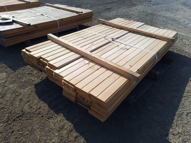 80 Pcs 6' T&G Pine Lumber photo