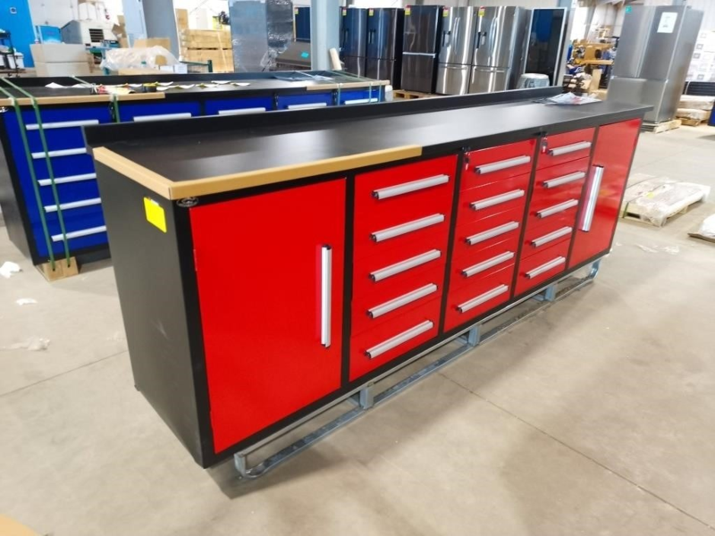 Steelman 10' 15-Drawer Cabinet Workbench photo