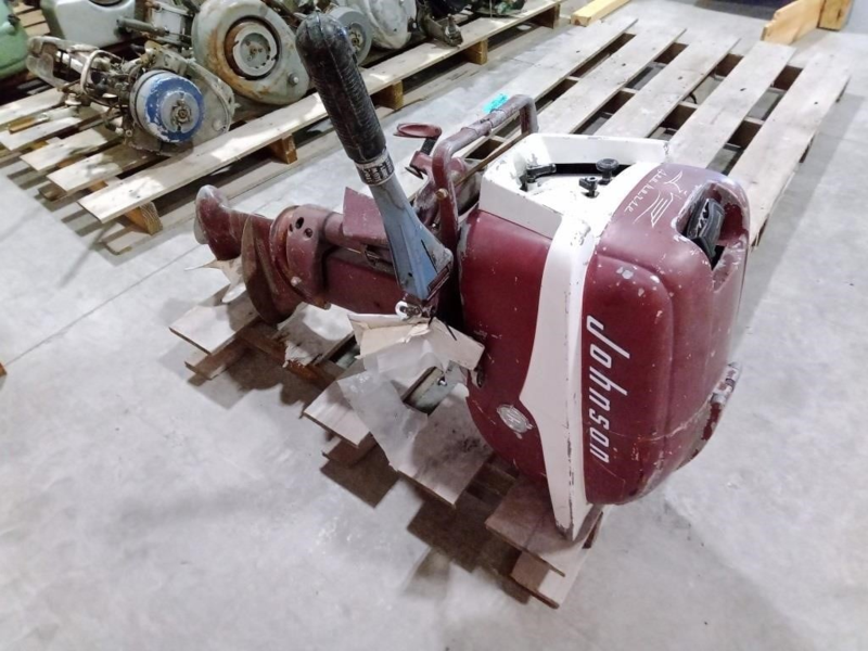 1956 Johnson Sea Horse Outboard Motor photo