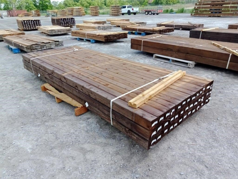39 Pcs Of Pressure Treated Lumber photo